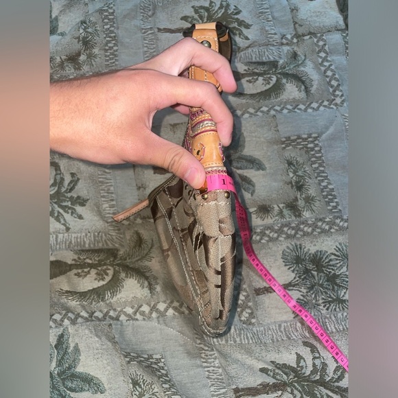 Rare🔥 Vintage coach crescent bag hobo bag half moon bag y2k bag - Picture 6 of 10